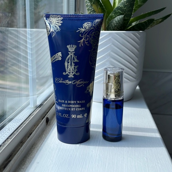 Christian Audigier Other - CHRISTIAN AUDIGIER . 25 SPRAY MINI and Hair and Body Wash 3. oz for Men NO BOX